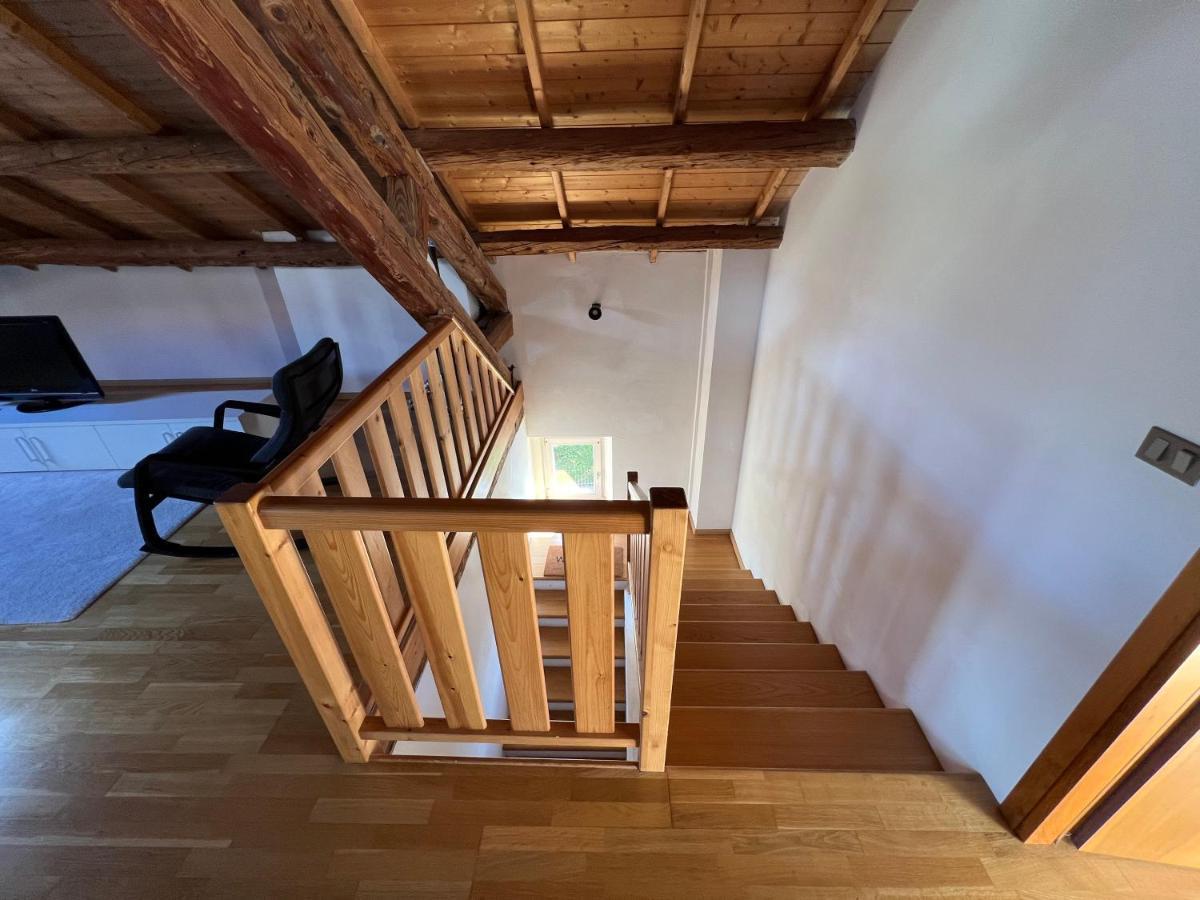 Visentin - Meraviglioso Attico In Legno Visome Buitenkant foto