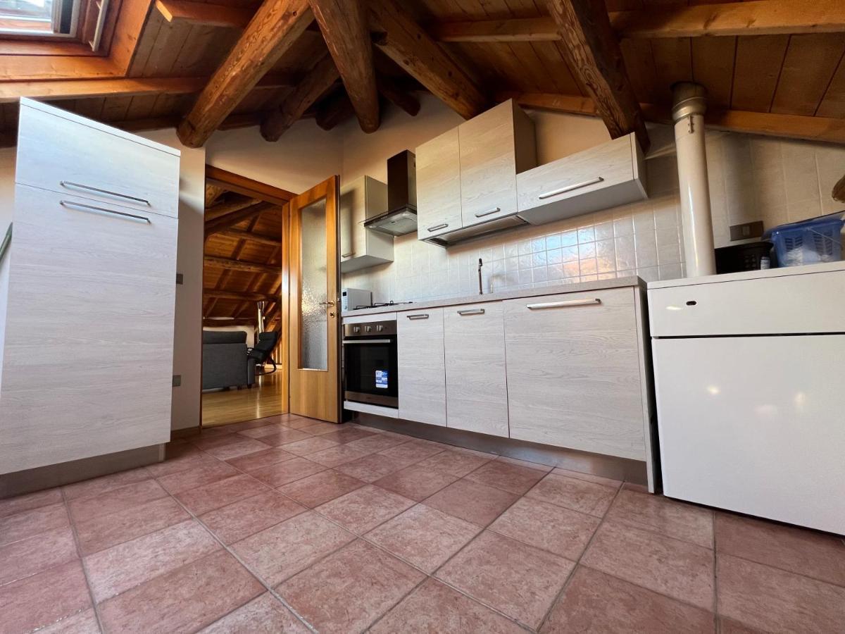 Visentin - Meraviglioso Attico In Legno Visome Buitenkant foto