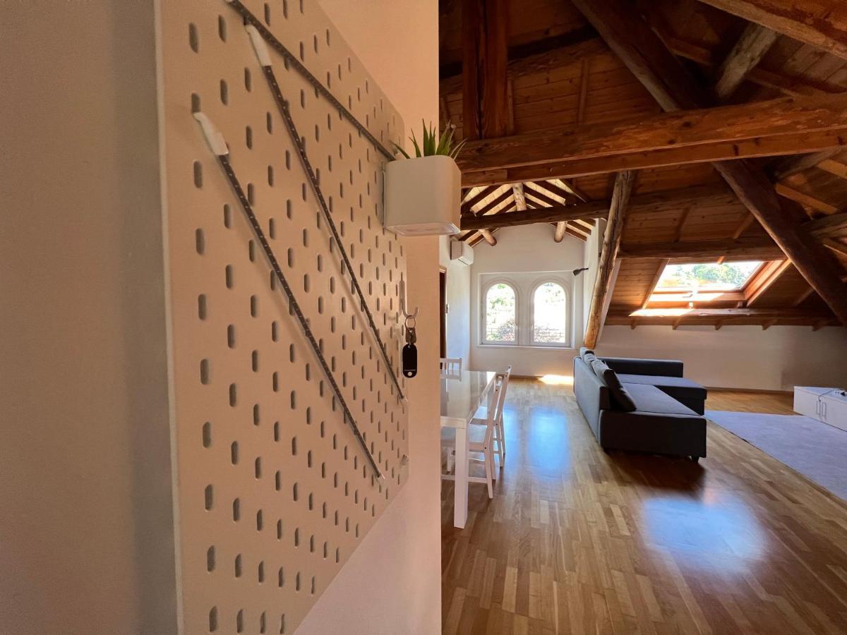 Visentin - Meraviglioso Attico In Legno Visome Buitenkant foto