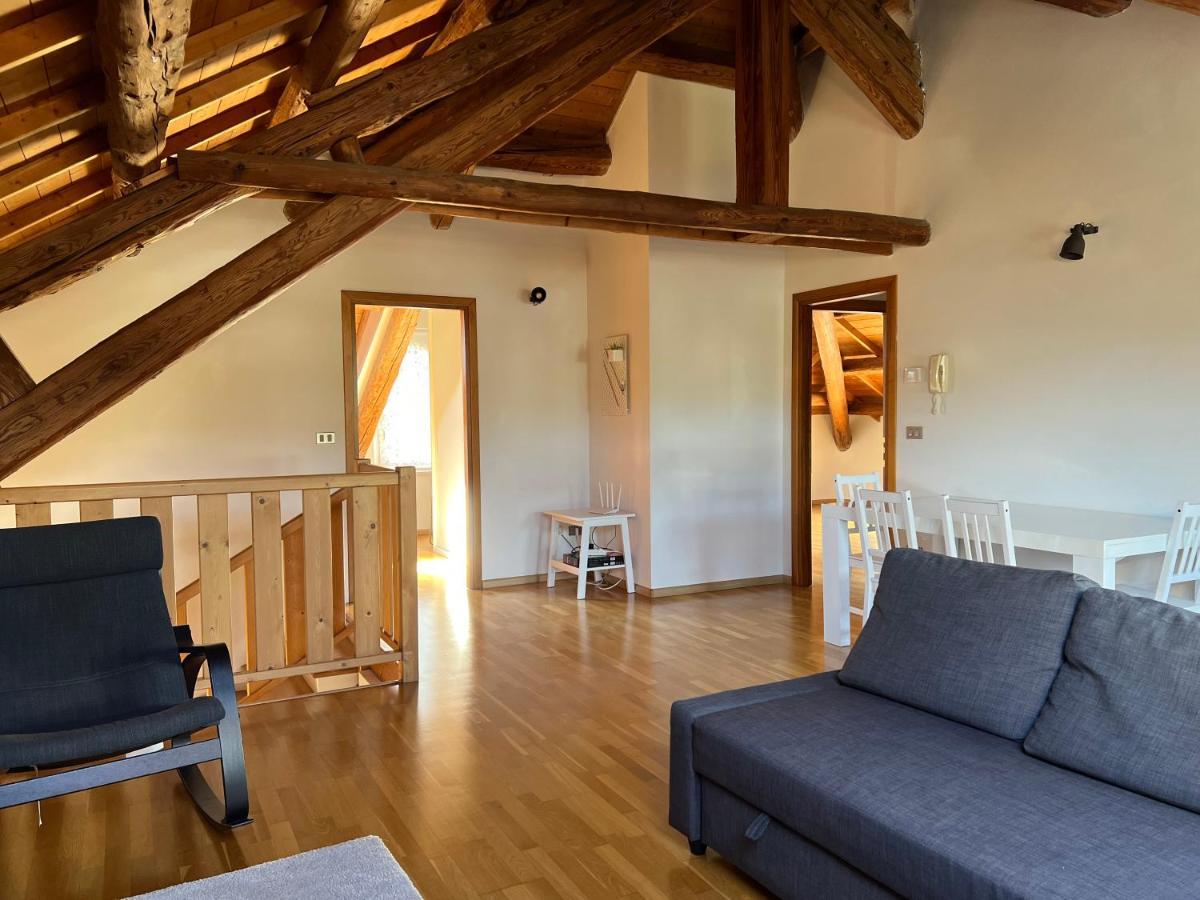 Visentin - Meraviglioso Attico In Legno Visome Buitenkant foto